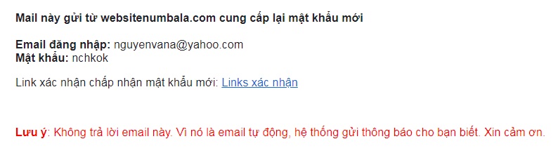 xac nhan lay mat khau